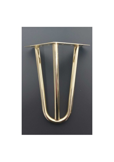Mil Model 20 Cm Gold Metal Mobilya Ayağı Metalik