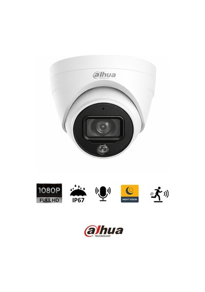 Ipc-hdw1230v-sa-0280b 2mp Poe Starlight Sesli Mikrofonlu Dome Kamera