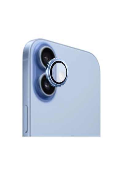 Safeus 9h+ Safir Temperli Kamera Lens Koruyucu, Apple Uyumlu iPhone 17 İle Sis Mavisi