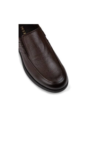 Deery Hakiki Deri Kahverengi Loafer Erkek Ayakkabı - 01946mkhvc01 Kahverengi