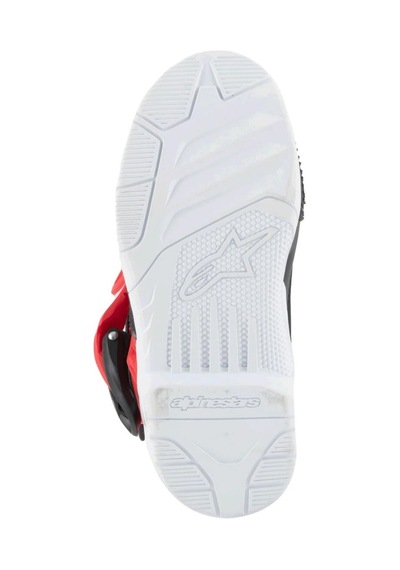 Alpinestars Tech 3s Kros Çocuk Motosiklet Botu Siyah Kırmızı Beyaz
