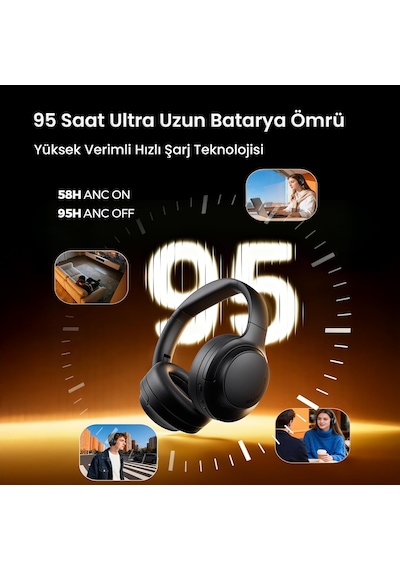 Soundpeats Cove Pro Hi-Res LDAC Bluetooth 6.0 Kulak Üstü Kulaklık