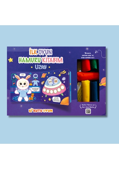 İlk Oyun Hamuru Kitabım - Uzay