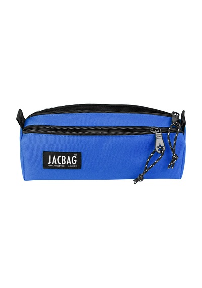 Jacbag Dual Prıme-çift Bölmeli Üçgen Tip Kalem Kutusu Dual Prime-saks renkli