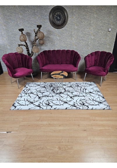 Zafir Papatya Çay Seti Koltuk Takımı Krom Sivriltme Ayak, Balkon, Salon, Ofis, Cafe Koltuk Takımı Bordo Zafir Papatya Çay Seti Koltuk Takımı Krom Sivriltme Ayak, Balkon, Salon, Ofis, Cafe Koltuk Takımı Bordo