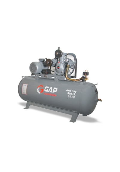 Gap Kompresör 500 Lt 3 Kafa 12 Bar 10 Hp Pistonlu Hava Kompresörü