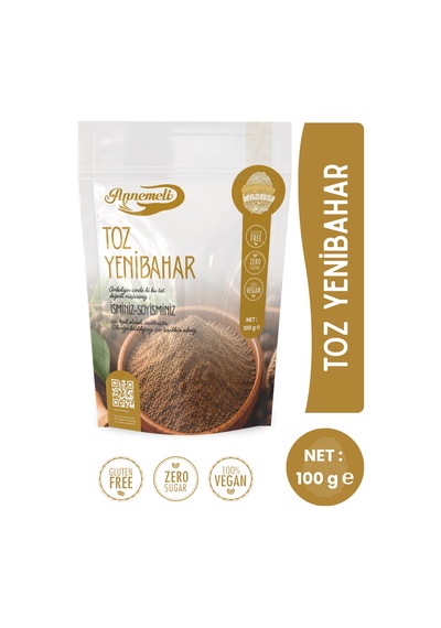 Toz Yenibahar 100 Gr İnce Öğütülmüş Yenibahar Baharatı, Dolma, Sarma, Köfte Ve Yemekler İçin