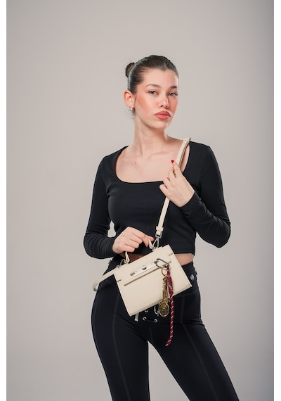Ççs Kadın Omuz Çantası Ccs18036 Std / Beyaz Beyaz