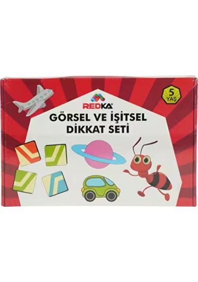 Redka Görsel Ve İşitsel Dikkat Seti 5 Yaş
