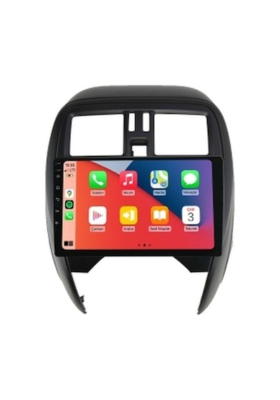Nissan Micra 2014-2018 4gb Ram 64gb Hafıza 8 Çekirdek Carplay Kamera Android Multimedya 9"
