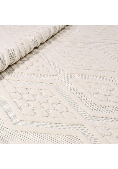 Çam Halı Crea Plus Almira 11407 İskandinav Desenli Makine Halısı