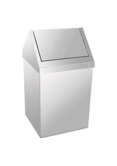 Palex 3800-325 Metal Çatı Kapaklı Çöp Kovası 25 Litre