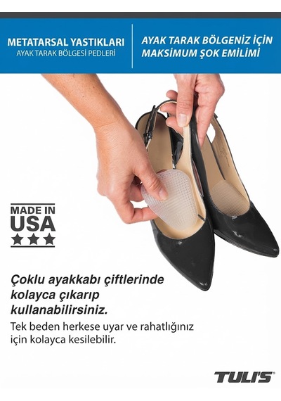 Tulı's Metatarsal Ped - Ayak Tabanı Yastıkları