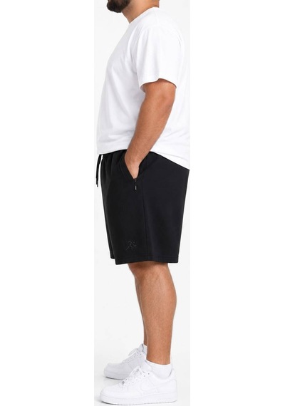 H&c Coolboy Erkek Büyük Beden Battal Şort Fermuarlı Cepli Esnek Günlük Spor Şort 2xl-6xl siyah