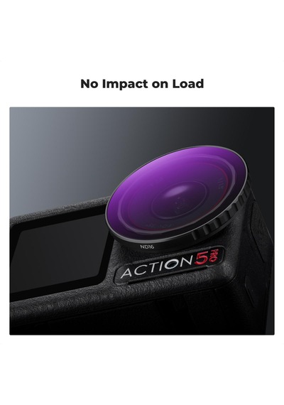 K&f Concept Osmo Action 3/4/5 Pro Uyumlu Nd16 4 Stop