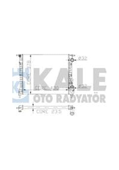 Su Radyatoru Nac R19 Gtx Gte 1,4 92-