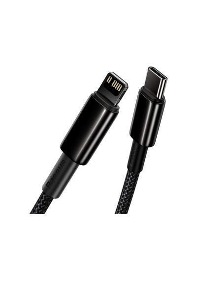 Tungsten Gold Hızlı Şarj Kablosu Type-c To İp Pd 20w, 1m, Siyah Standart