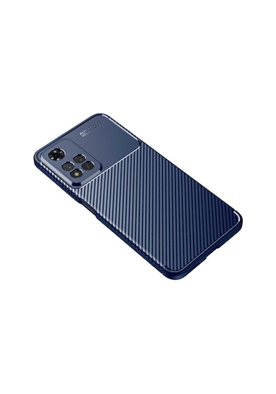 Xiaomi Redmi Note 11 Pro Plus 5g Kılıf Karbon Görünümlü Silikon Kamera Korumalı Üstün Koruma Pazarplus Siyah