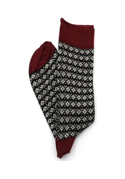 Ciorap 5'Li Erkek Geyik Ve Karma Desenli Asortili Çorap 4480C-B5-Çok Renkli-40-44 Lacivert