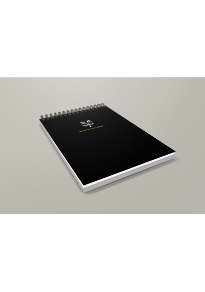Notebook for Developers - Anonymous Hackers - Siyah - Kısmi Lak'lı Yumuşak Kapak - 50 Yaprak - Kareli - Spiralli Bloknot