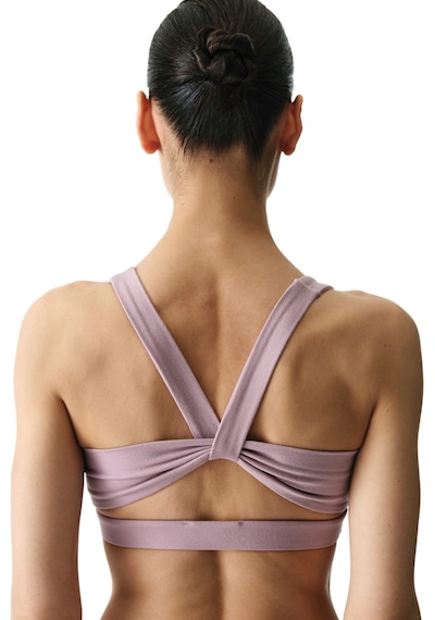 Penti Lila Cotton Modal Blend Twist Back Sütyen