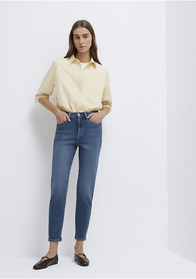 Mavi - Star Gold Shape Puslu Koyu Mavi Jean Pantolon 101077-90534 Koyu Mavi