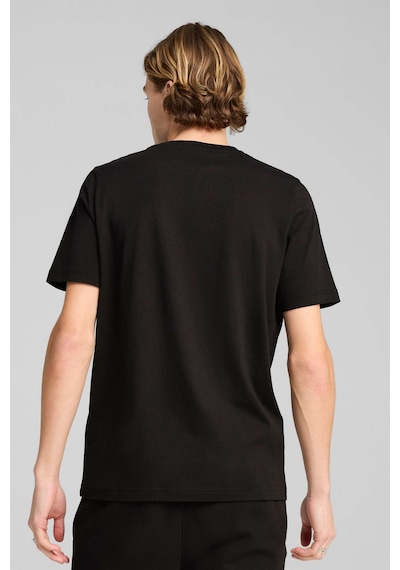Puma Ess Elevated Tee Siyah Erkek Kısa Kol T-shirt Siyah