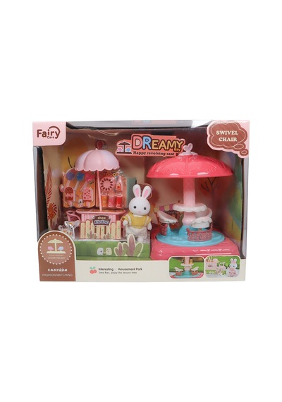 Mega By6655 Dreamy Mini Tavşan Döner Masa Eğlence Parkı