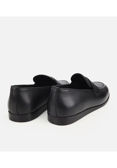 Hotiç Erkek Deri Siyah Klasik Loafer