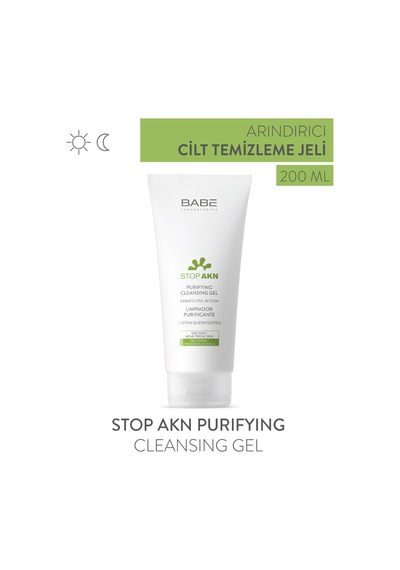 Babe Stop Akn Purifying Cleansing Arındırıcı Yüz Temizleme Jeli 200 ML