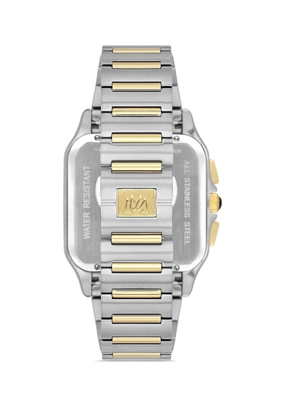 Momentus Men's Time Master Tm348t-03sg Gümüş - Altın