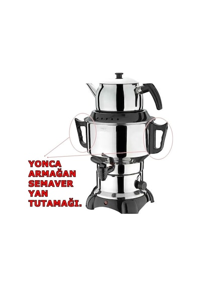 Armağan Yonca Semaver Yan Kulp Plastik 2 Adet Takım