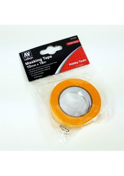 Maskeleme Bantı 10 Mmx18 Metre 2 Adet, Vallejo T07006