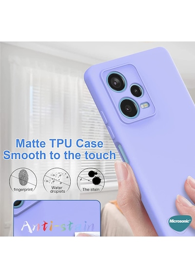 Microsonic Xiaomi Redmi Note 12 Pro Kılıf Groovy Soft