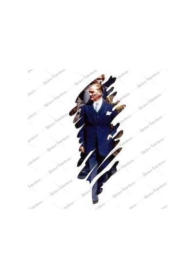 Mustafa Kemal Atatürk Büyük Türk Başbuğ Türkiye Sticker 00322 Mustafa Kemal Atatürk Büyük Türk Başbuğ Türkiye Sticker 00322
