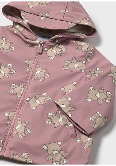 Mayoral Pembe Kız Bebek Su Geçirmez Yağmurluk 2439 Pembe
