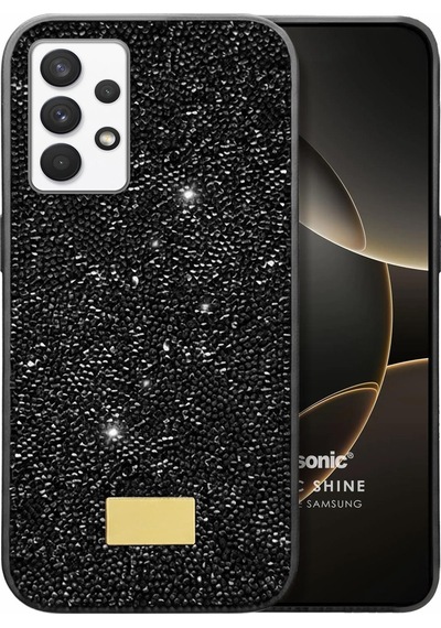 Microsonic Samsung Galaxy Uyumlu A13 5g Kılıf Cosmic Shine Siyah -