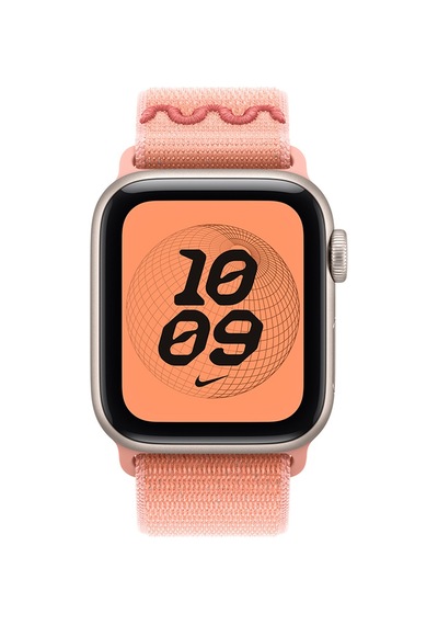 Watch 10 42mm Krd-91 Mkst Hasır Kordon Strap Kayış - Alpenglow Pink