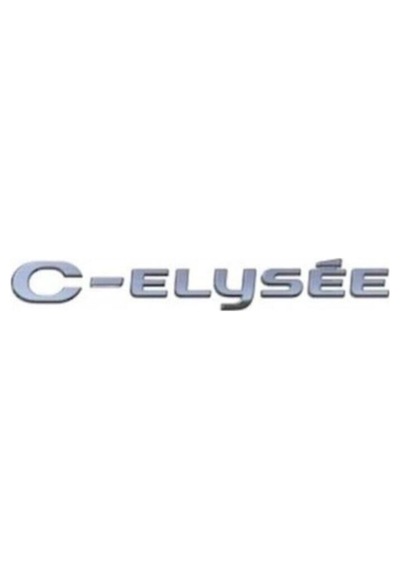 C-elysee Nikel Arka Bagaj Yazısı