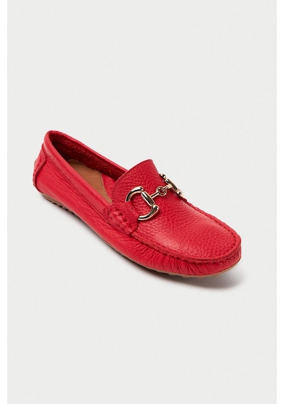 Mubiano Hakiki Deri 203-kr Oval Burunlu Toka Detay Kadın Kırmızı Babet & Loafer Ayakkabı Kırmızı Mubiano Hakiki Deri 203-kr Oval Burunlu Toka Detay Kadın Kırmızı Babet & Loafer Ayakkabı Kırmızı