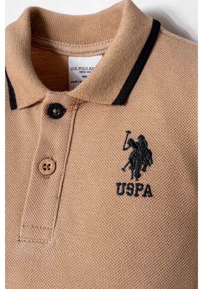 U.s. Polo Assn. Erkek Bebek Kahverengi Tulum Kahverengi