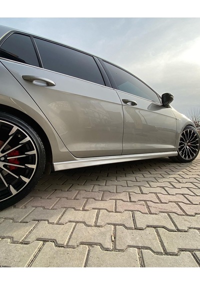Volkswagen Golf Yan Marşpiyel Plastik Boyasız