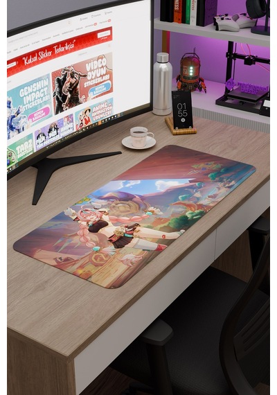 Varesa Genshin Impact Anime Gacha V1 - 70x30 Xl Gaming Mouse Pad Fare Altlığı