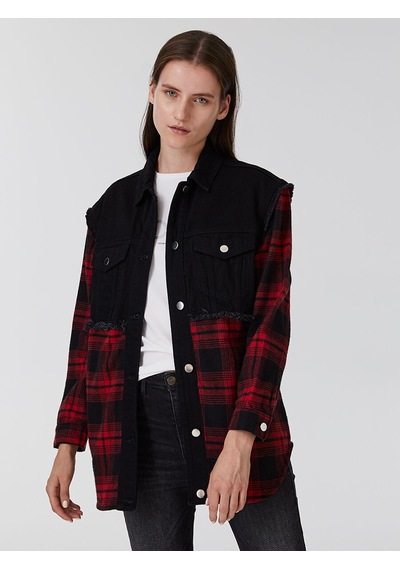 Loft Regular Fit Kadın Gömlek U.kol Denim