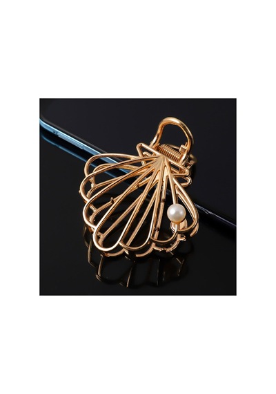 So-much Kadın Gold Mandal Metal Toka Incili Midye Şeklinde-3 Gold İstiridye - 105658637 Gold İstiridye - 105658637 Gold İstiridye