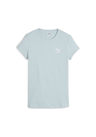 Puma Kadın Classıcs Ribbed Slim Tee Tişört 62426422 001