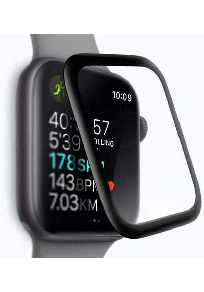 Apple Uyumlu, Watch 42mm Full Yapışkanlı Cam Ekran Koruyucu