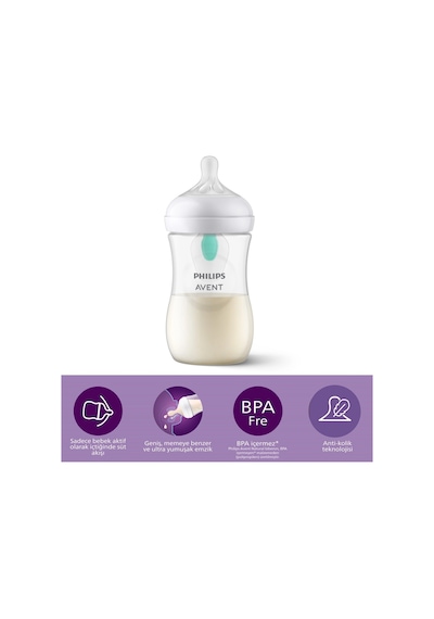 Philips Avent Natural Response Pp Antikolik Biberon 260 Ml 1 Ay+ Scy673/01