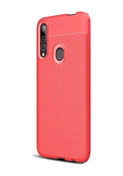 Huawei Y9 Prime 2019 Kılıf Niss Silikon Deri Görünümlü  (510443921)