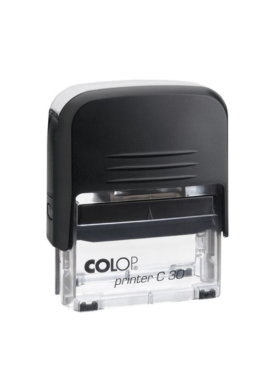 Colop Prınter C30 Siyah Kasa Siyah Keçe - 18 x 47 MM